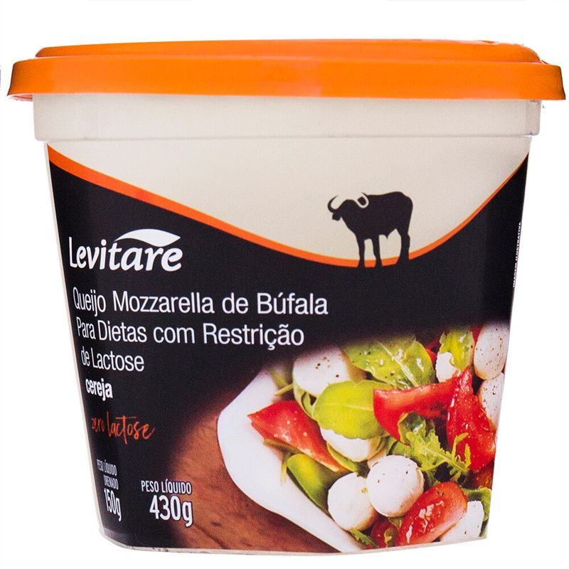 Mussarela-de-Bufala-Sem-Lactose-Cereja-Levitare-150g
