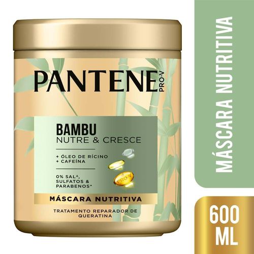 Máscara Nutritiva Bambu Pantene 600ml