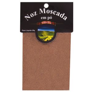 Noz Moscada Pó Terra Rica 20g