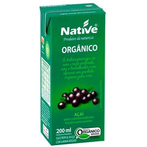 Néctar de Açaí Orgânico Native 200ml