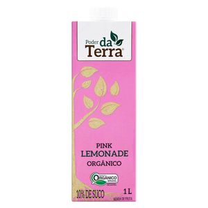 Néctar Orgânico Pink Lemonade Poder da Terra 1L