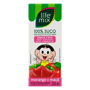 Suco de Morango e Maçã Life 200ml