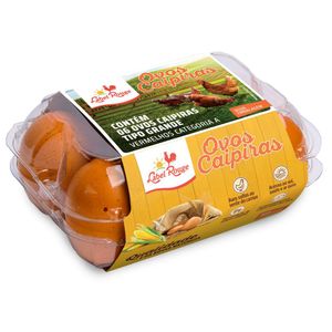 Ovo Caipira Label Rouge com 6 Unidades
