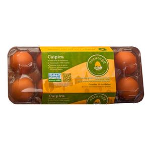 Ovo Caipira Naturegg com 10 Unidades