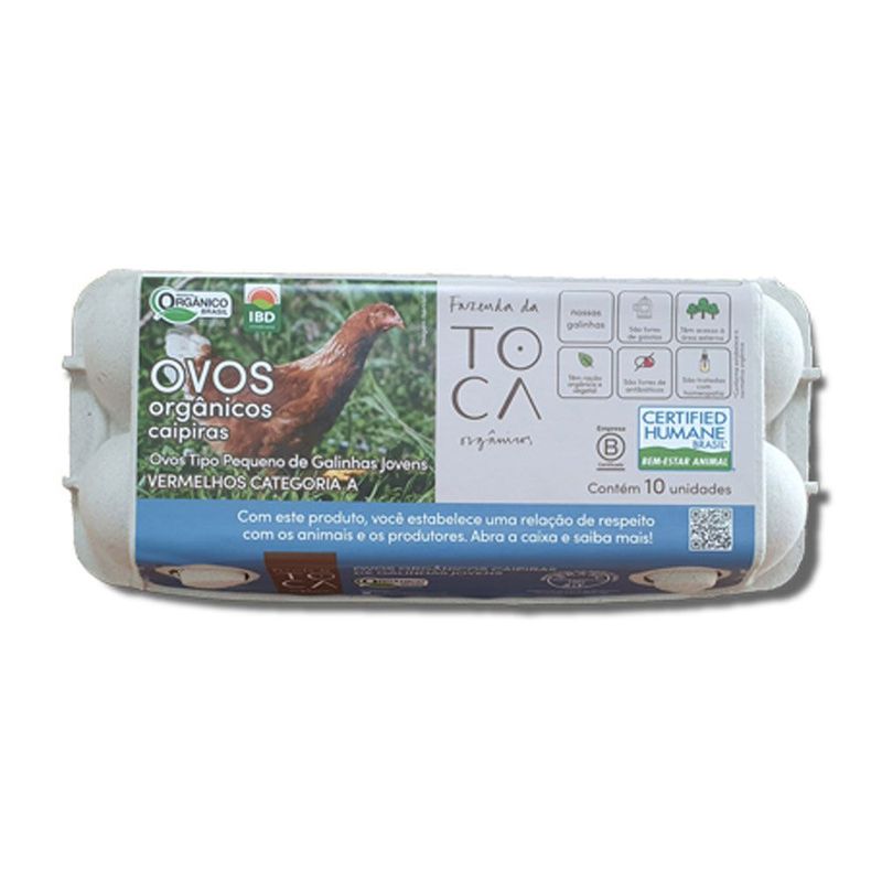 Ovo-Caipira-Pequeno-Organico-Fazenda-da-Toca-10-Unidades