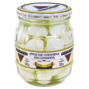 Ovo de Codorna em Conserva Hemmer 300g