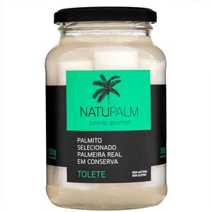 Palmito Palmeira Real Tolete Natupalm 300g