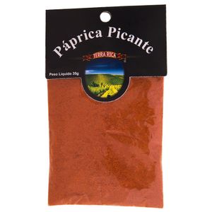 Paprica Picante Terra Rica Frasco 35g