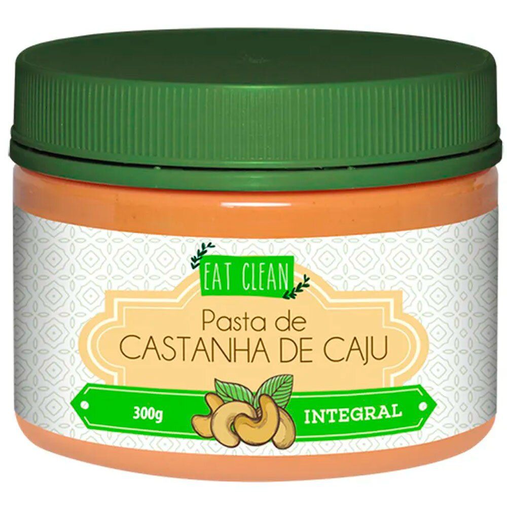 Pasta De Castanha De Caju Integral Eat Clean 300g Mambo Supermercado