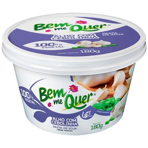 Pasta de Soja de Alho com Cebolinha Zero Lactose Bem Me Quer 180g