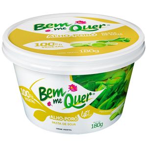 Pasta de Soja de Alho Poró Zero Lactose Bem Me Quer 180g