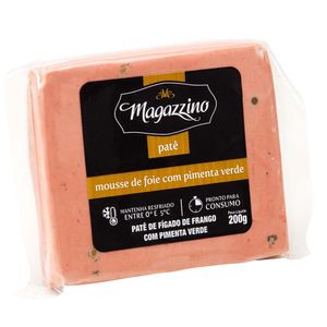 Patê de Fígado de Frango com Pimenta Magazzino 200g