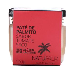 Patê de Palmito com Tomate Seco Natupalm 100g