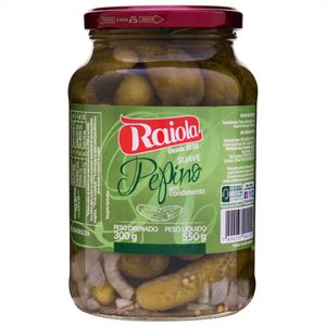 Pepino em Condimento Raiola 300g