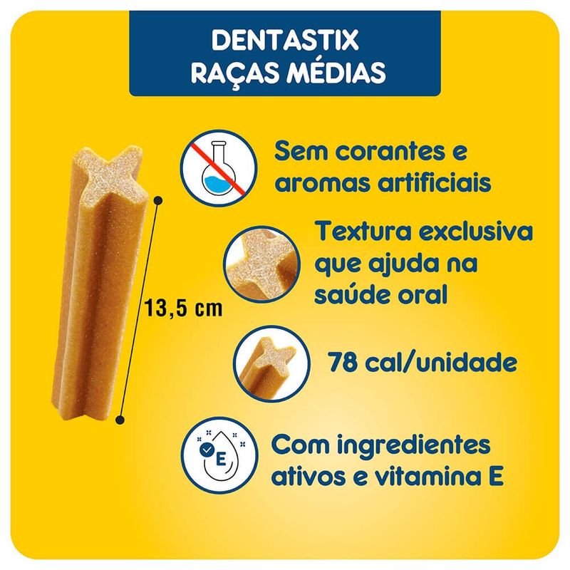 Petisco-Dentastix-Racas-Medias-Pedigree-Com-7-Unidades-180g