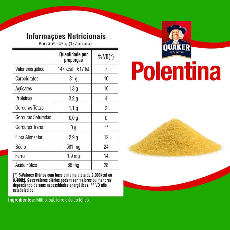 Polentina-Quaker-500g