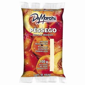 Polpa de Fruta Pêssego Demarchi 100g