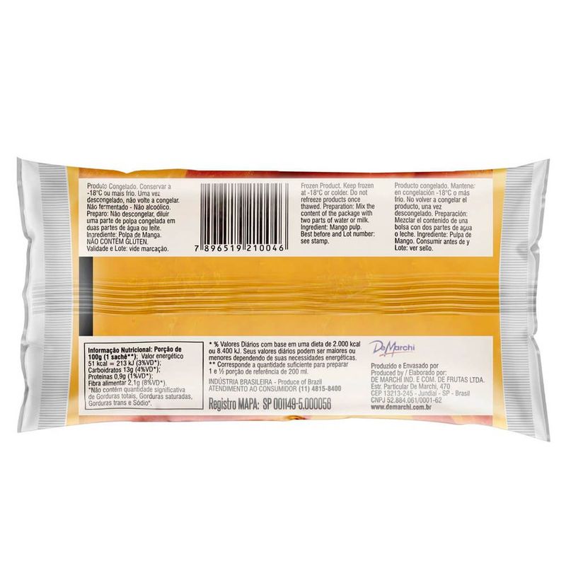 Polpa-Fruta-Demarchi-Manga-100g
