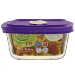 Pote com Tampa Facilita Vap Marinex 500ml