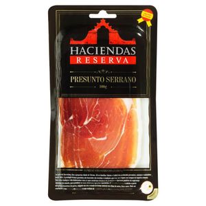 Presunto Serrano Fatiado Haciendas 100g