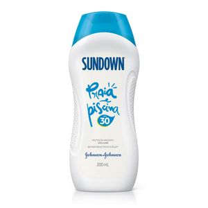 Protetor Solar Praia e Piscina FPS 30 Sundown 200ml