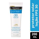 Protetor-Solar-Sun-Fresh-Fps-30-Corpo-E-Rosto-Neutrogena-200ml