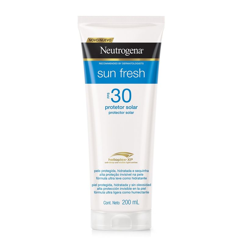 Protetor-Solar-Sun-Fresh-Fps-30-Corpo-E-Rosto-Neutrogena-200ml