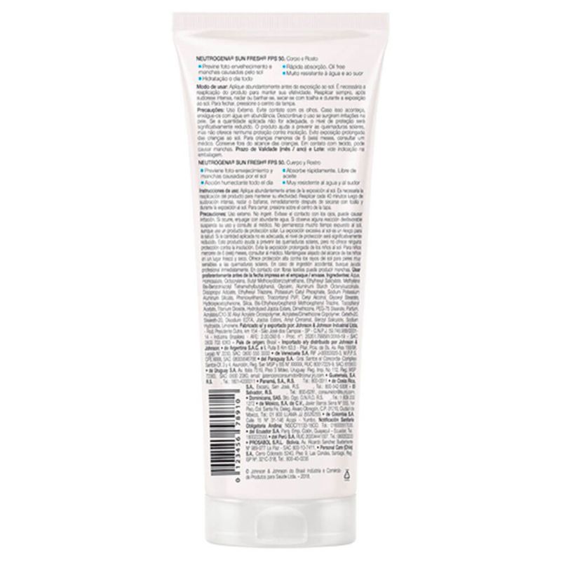 Protetor-Solar-Sun-Fresh-Fps-50-Neutrogena-200ml