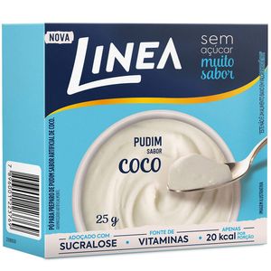 Pudim Zero de Coco Linea 30g