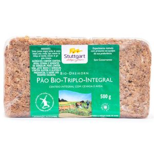 Pão Bio Triplo Orgânico Stuttgart 500g