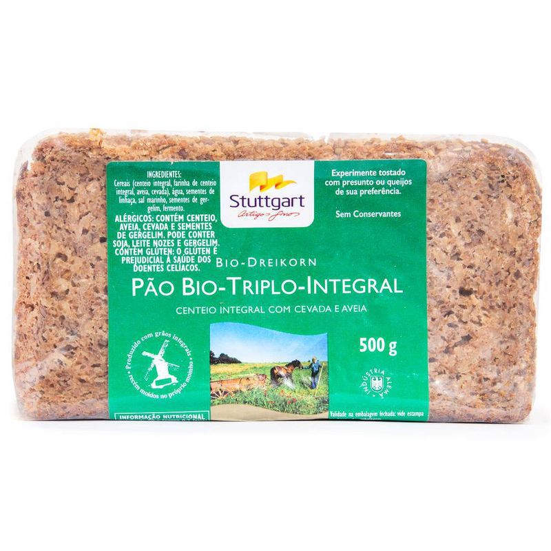 Pao-Bio-Triplo-Organico-Stuttgart-500g