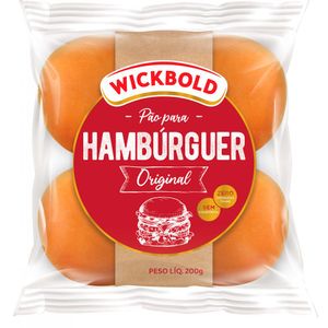 Pão de Hambúrguer Tradicional Wickbold 200g
