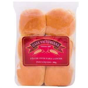 Pão de Ovos para Lanche Casa Victoriana 300g