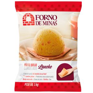 Pão de Queijo Lanche Congelado Forno de Minas 1kg
