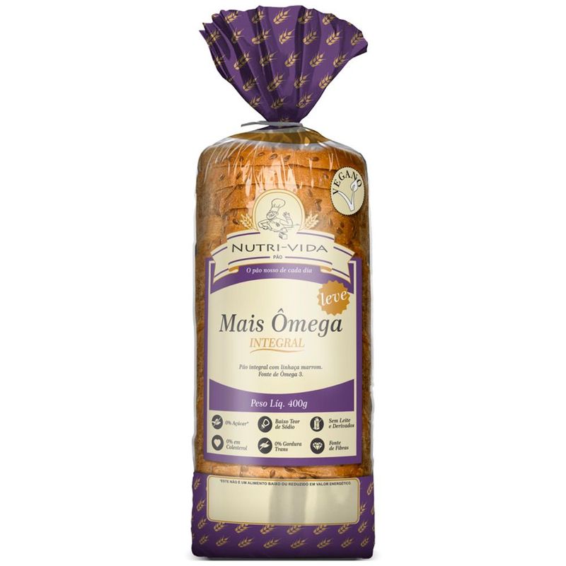 Pao-Integral-Mais-Omega-Vegano-Nutri-Vida-400g