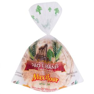Pão Libanês Maxifour 350g