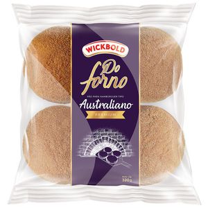 Pão para Hambúrguer Australiano Do Forno Wickbold 320g