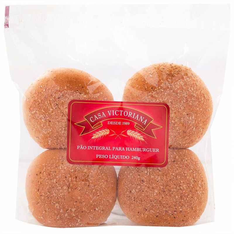 Pao-Para-Hamburguer-Integral-Casa-Victoriana-240g-Com-4-Unidades