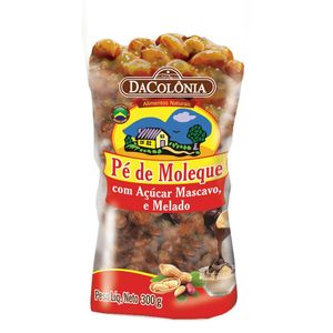 Pé de Moleque com Açúcar Mascavo DaColônia 100g