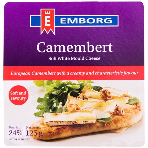 Queijo Camembert Emborg 125g