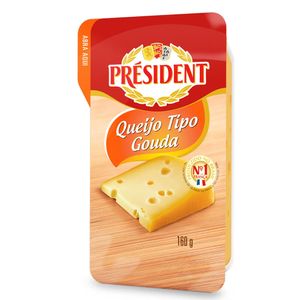 Queijo Gouda Fracionado Président 160g