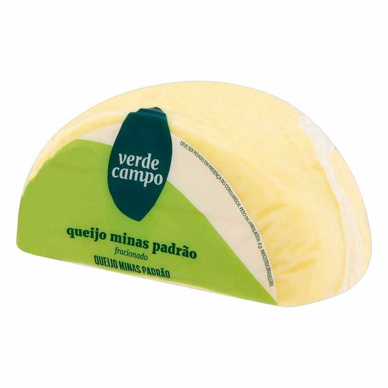 Queijo Minas Padrão Fracionado Verde Campo 450g Mambo Supermercado São Paulo Mambo 5015