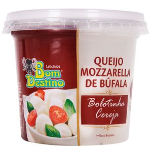 Queijo Mussarela de Búfala em Bolinha Bom Destino 160g