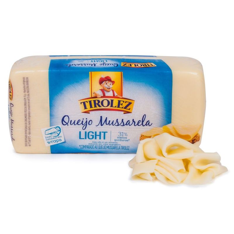 Queijo Mussarela Light Fatiada Tirolez Mambo Supermercado São Paulo Mambo Supermercado São Paulo 0383