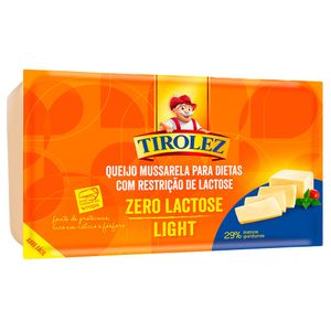 Queijo Mussarela Zero Lactose Light Tirolez Kg
