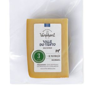 Queijo Vale Testo Maturação 3 Meses Vermont Kg