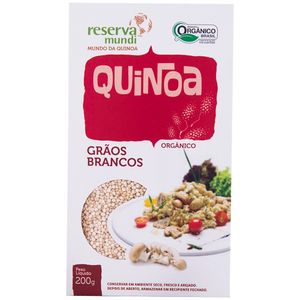 Quinoa em Grãos Brancos Orgânica Quinoa Real 200g