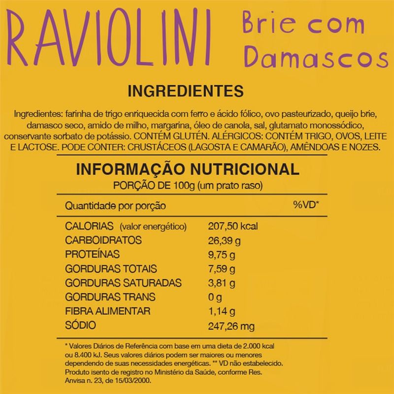 Ravioloni-de-Brie-Com-Damascos-Due-Grani-300g