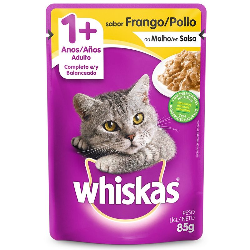 Racao-Para-Gato-Sabor-Frango-Whiskas-Sache-85g