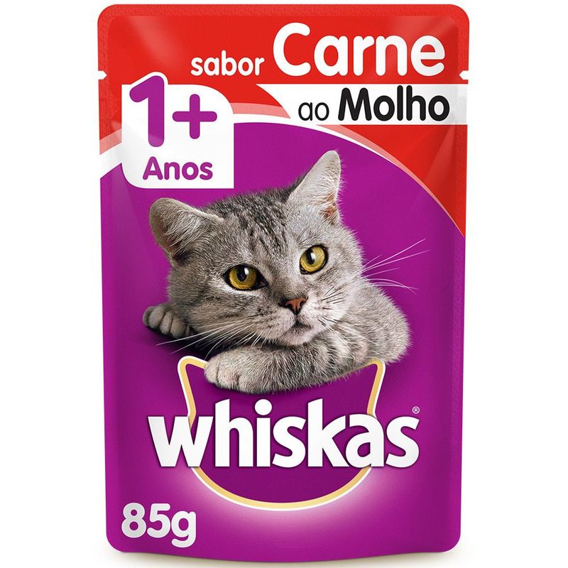 Racao-Sabor-Carne-ao-Molho-Whiskas-Sache-85g